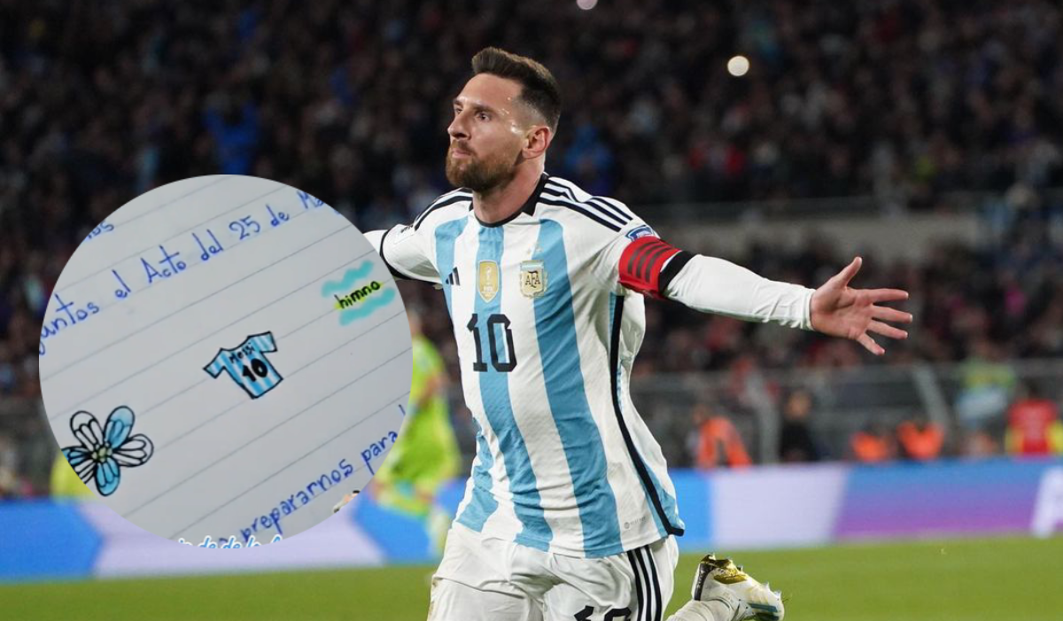 ‘Messi is the father of the nation’: Girl goes viral for her homework (Video)