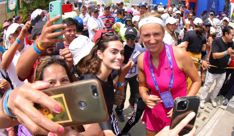 Los aficionados del Guadalajara Open disfrutan del torneo a pesar de las bajas / Foto: Cortesía Guadalajara Open