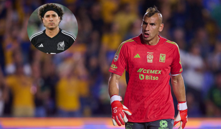 Nahuel Guzmán asegura que Memo Ochoa es el mejor de México. Foto: Mexsport