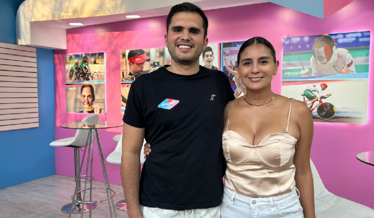 Paola Espinosa e Iván García hablaron sobre la administración de Ana Guevara / Foto: Karen Morán