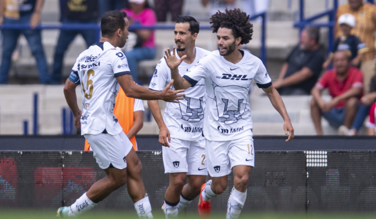 remontada auriazul los pumas vencieron al atlético san luis con