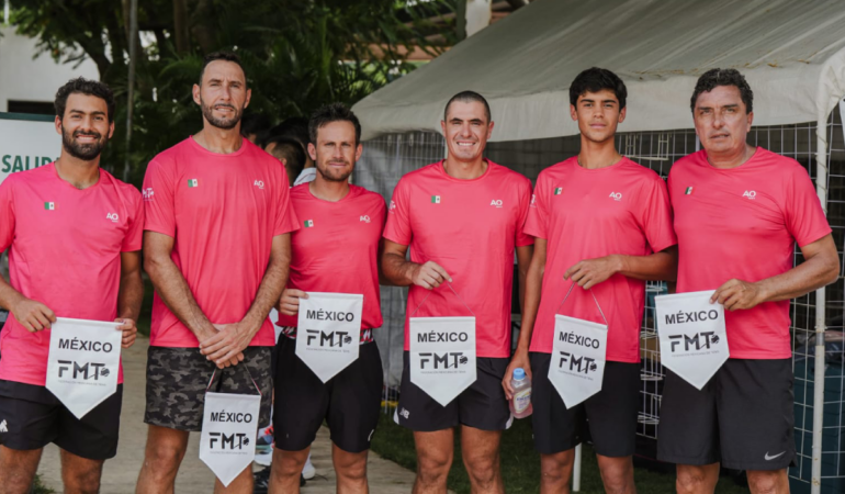 Santy González jugó su última Copa Davis. FOTO: CORTESÍA FMT