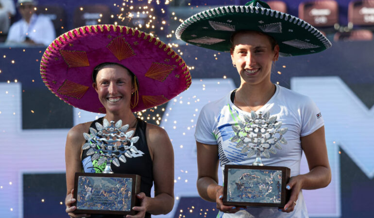 Storm Hunter nuevamente ganó el Guadalajara Open en los dobles. FOTO: David Tamayo