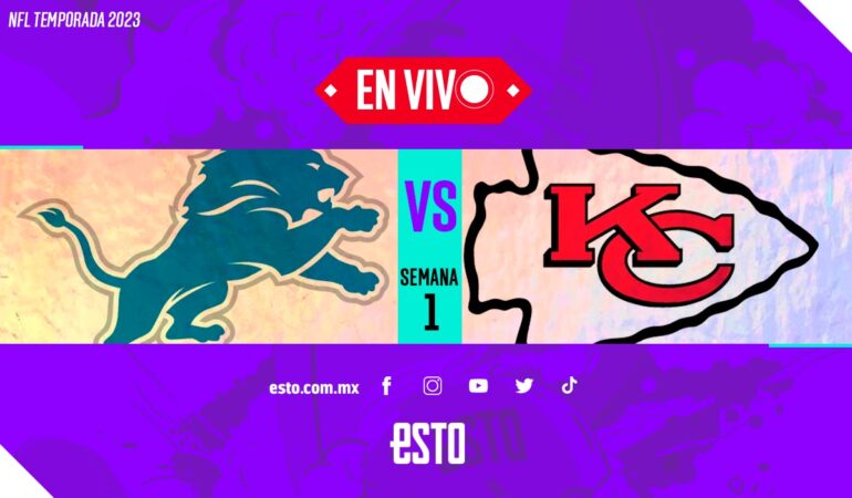 Chiefs-Lions, el partido inaugural de la NFL en la temporada 2023