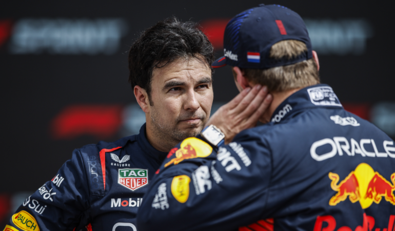 Checo Pérez Finaliza Quinto En Carrera Sprint Para El Gp De Austin Max Verstappen Fue Primero 