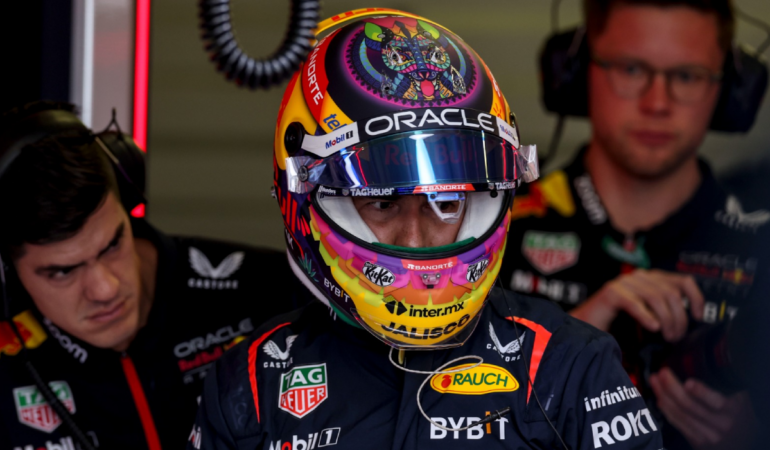 Checo Pérez quedó fuera del GP de México / Foto: Ramón Romero