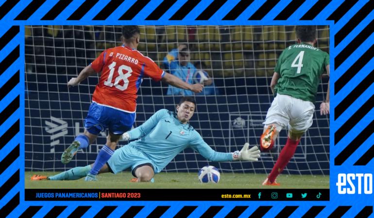 ¡No dan una! La selección mexicana cayó ante Chile en su debut en Panamericanos