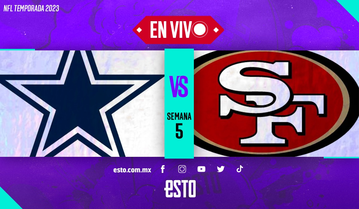 NFL: ¿A qué hora y dónde ver el juego entre Dallas Cowboys vs San Francisco  49ers?