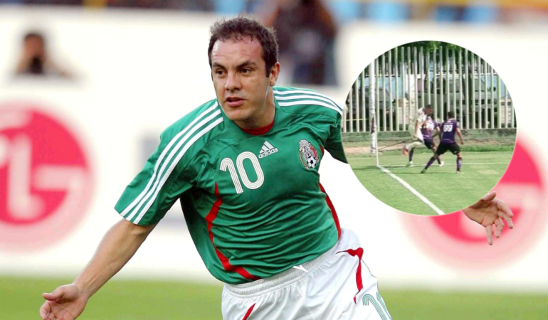 El Mozumbito Martínez aplicó la Cuauhteminha / Foto: Mexsport