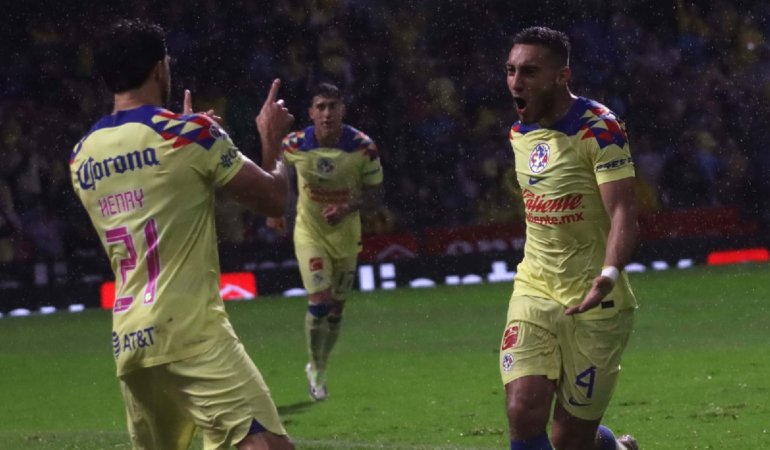 Henry Martín y Alejandro Zendejas le dieron la victoria al América. Foto: Martín Montiel