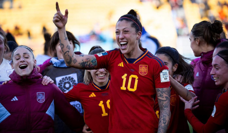 Jenni Hermoso volvió a la convocatoria de España / Foto: IG Jenni Hermoso