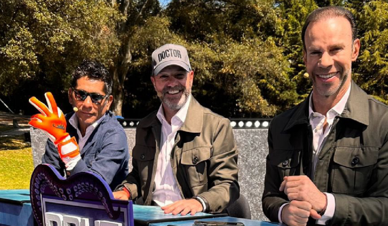 Jorge Campos y Luis García trabajan juntos en Azteca Deportes / Foto: @garciaposti