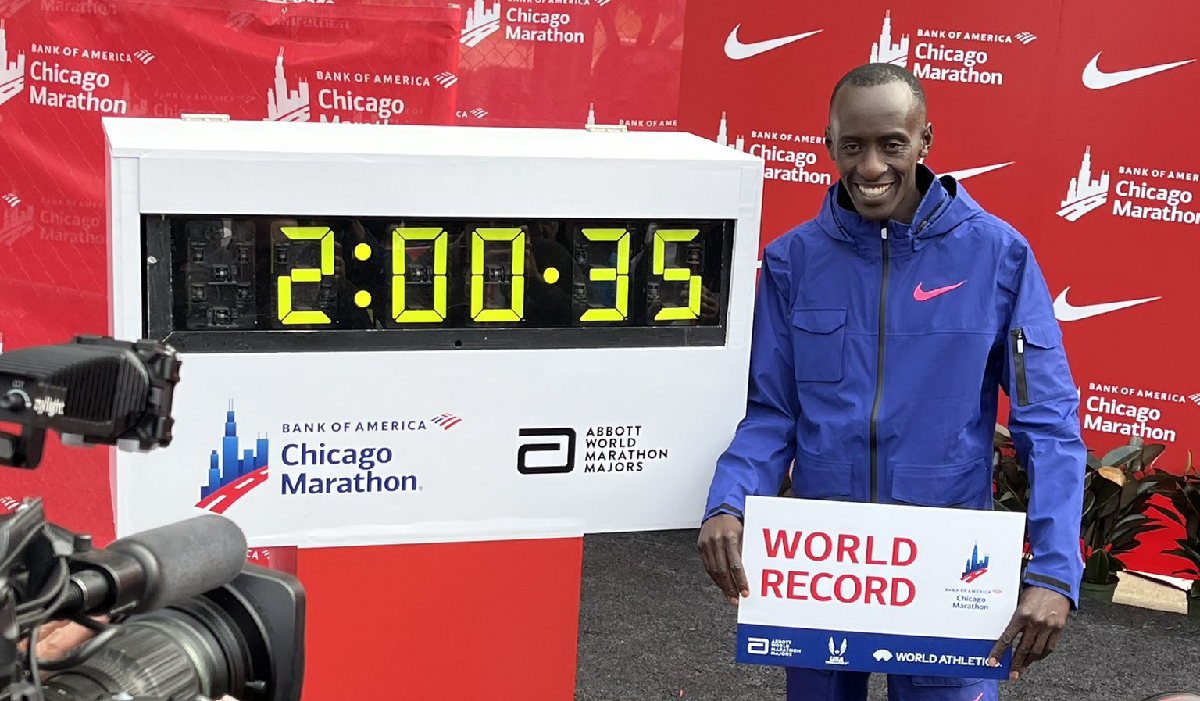 ¡Impresionante! El keniano Kelvin Kiptum batió el récord mundial de