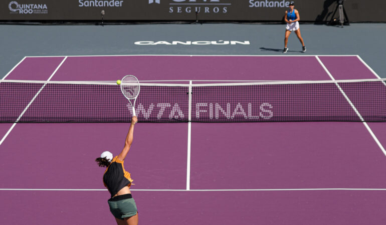Las WTA Finals de Cancún comienzan el domingo con muchas emociones. FOTO: David Tamayo | ESTO