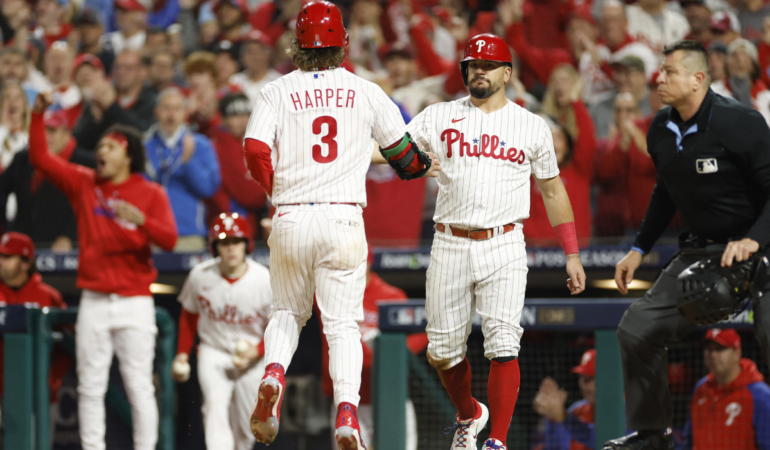 Los Phillies ya acarician la Serie Mundial. FOTO: AFP