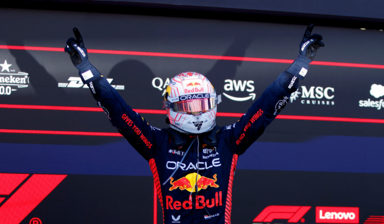 Max Verstappen logró el Campeonato del Mundo sin correr el GP de Qatar Foto_Reuters