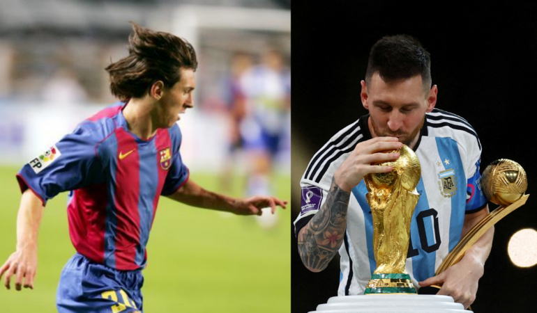 Messi está disfrutando su etapa como veterano del futbol Foto_Especial