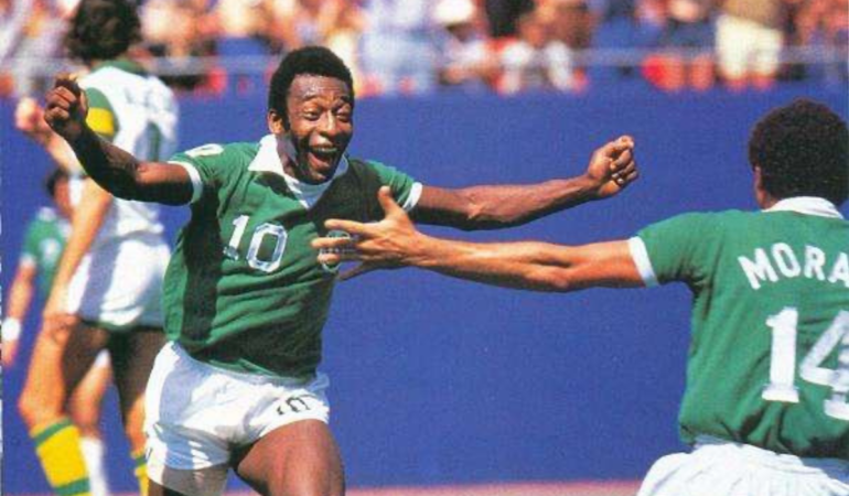 Pelé además de conquistar tres Copas del Mundo fue el máximo goleador de Brasil Foto_@Pelé