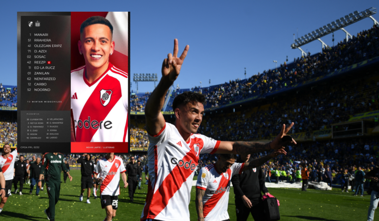 River se sumó s lo hecho por otros clubes argentinos / Foto: AFP