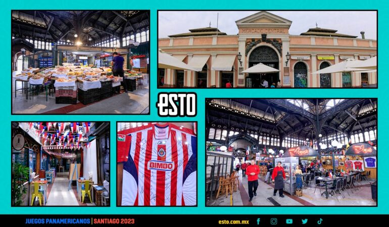 El Mercado Central de Santiago, una parada obligada que guarda una joya mexicana