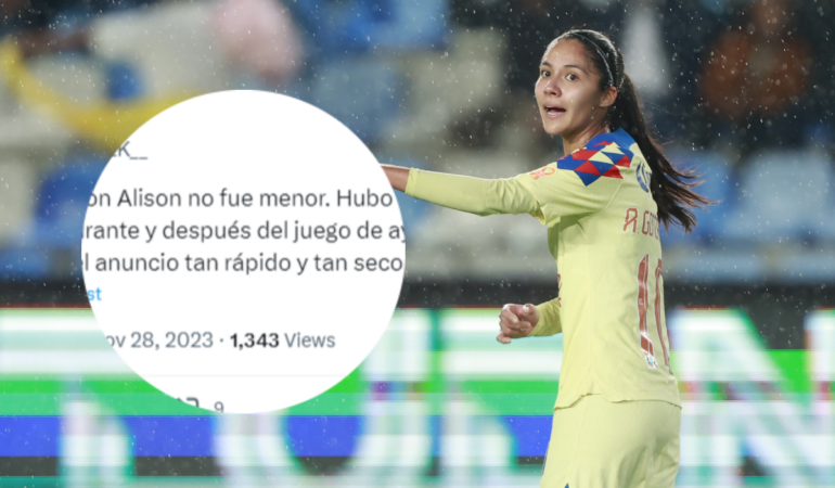 Alison González dejará oficialmente al América / Foto: Mexsport