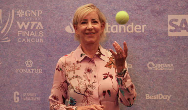 Chris Evert quiere plantar la semilla del tenis en las futuras generaciones / Foto: David Tamayo