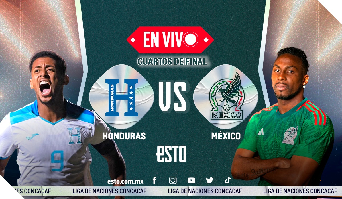 Honduras vs México Sigue EN VIVO las acciones del encuentro de Nations