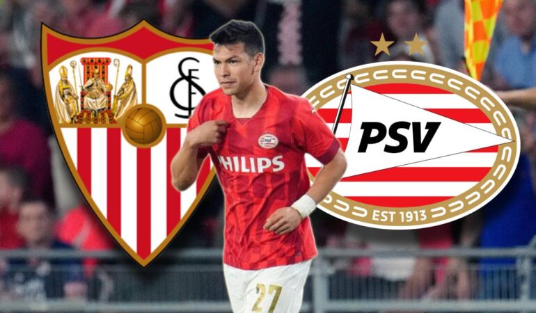 El Sevilla buscó el fichaje del Chucky Lozano / Foto: IG Hirving Lozano