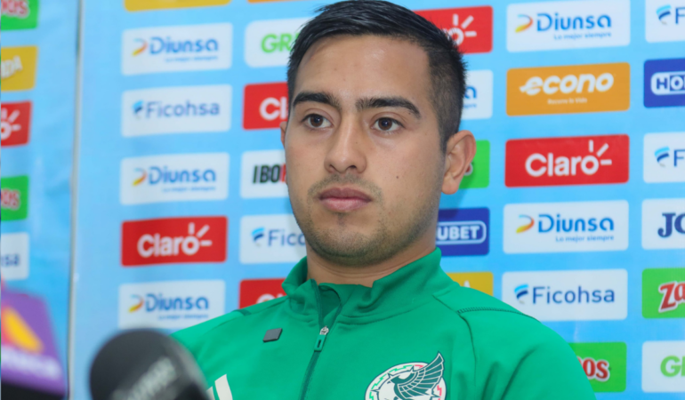 Erick Sánchez sabe que Honduras se les peude complicar. FOTO: OSWALDO FIGUEROA