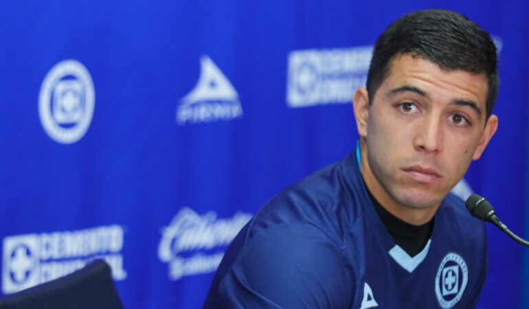Erik Lira acepta fracaso de Cruz Azul en el Apertura 2023. FOTO: Oswaldo Figueroa | ESTO