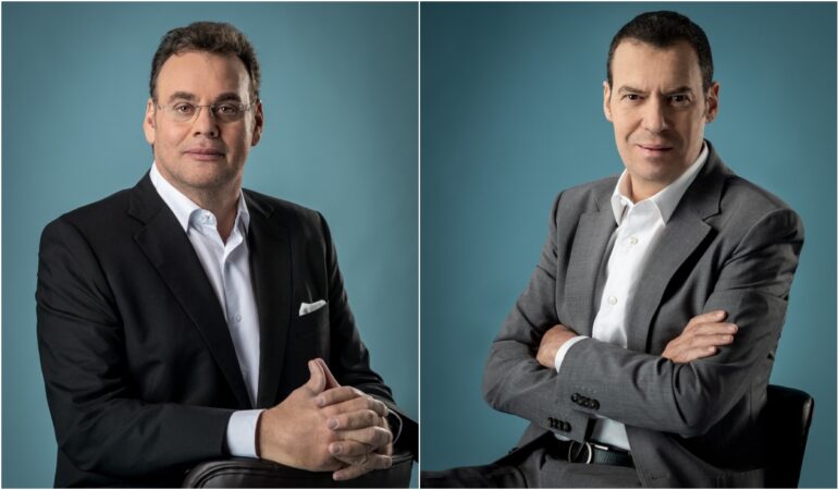 Faitelson y Marín serán dupla en Televisa. FOTOS: CORTESÍA