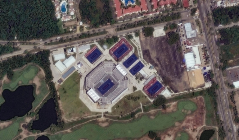 La Arena GNP antes de Huracán Otis. Foto: Reuters