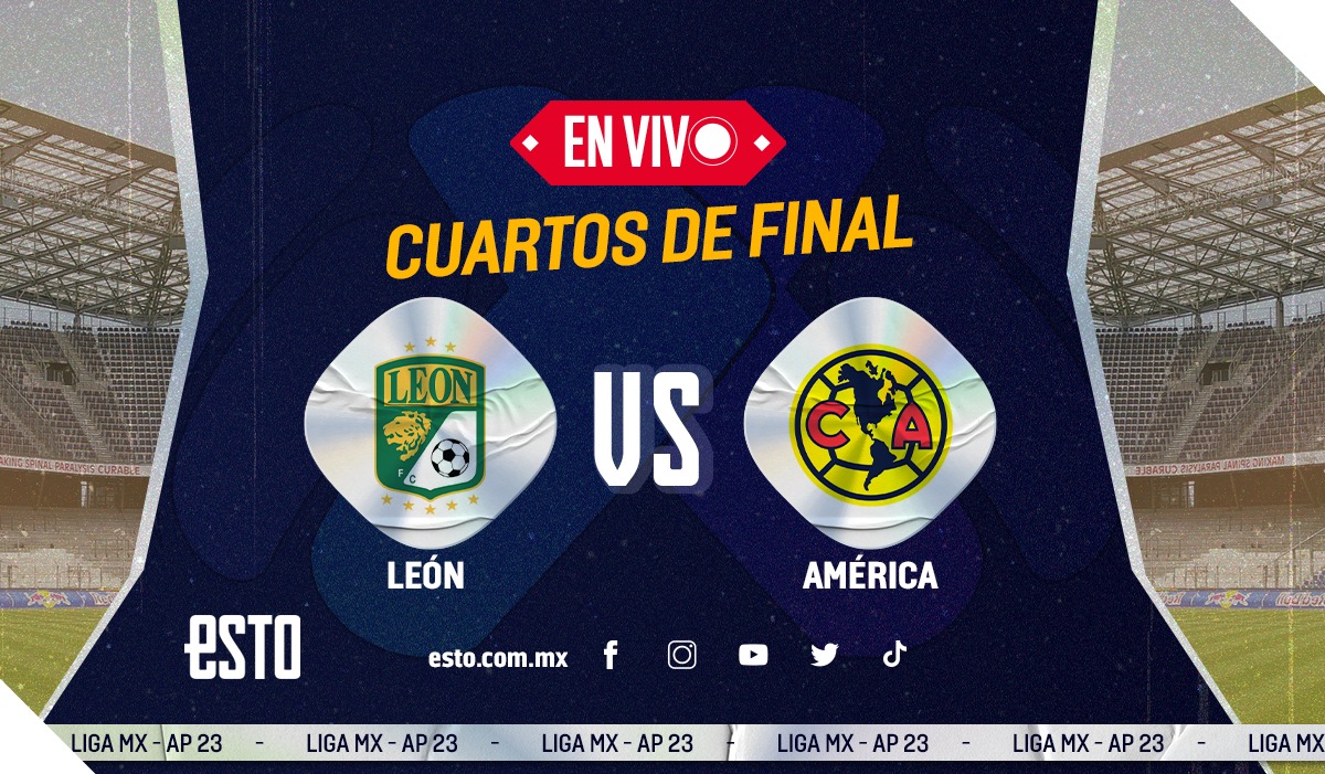 León vs América Sigue en vivo el partido de ida de los cuartos de