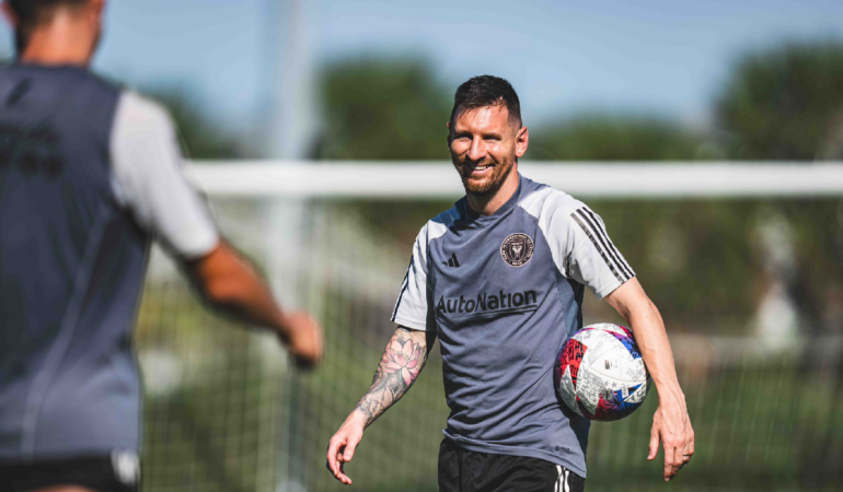 Lionel Messi arraso en las votaciones del Balón de Oro. Foto: @InterMiamiCF