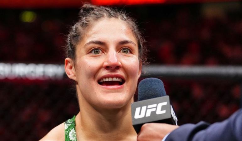 Loopy Godínez venció a Tabatha Ricci en UFC 295 / Foto: IG Loopy Godínez