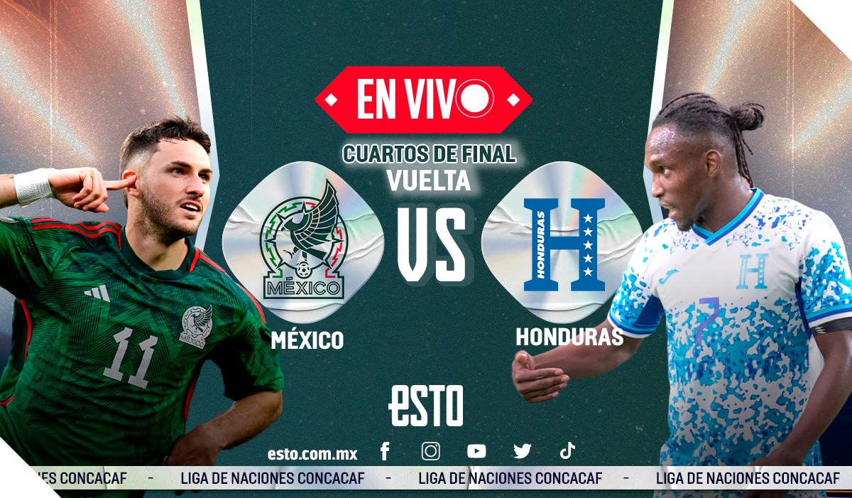 México vs Honduras Sigue EN VIVO las mejores acciones de los cuartos