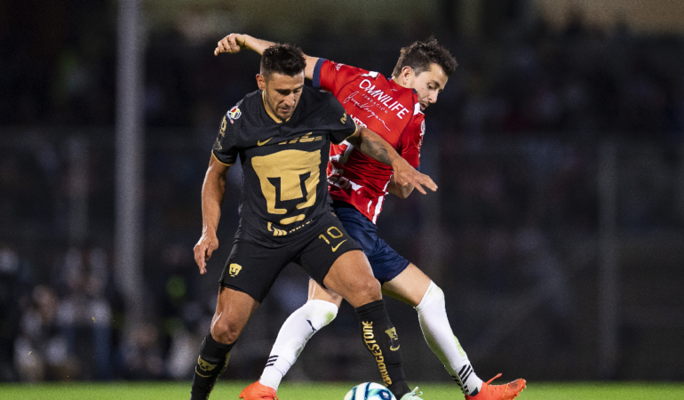 Pumas y Chivas se encontrarán en el Olímpico Universitario / Foto: Mexsport