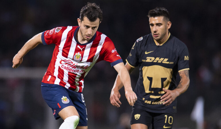 Pumas y Chivas se juegan un mejor lugar en liguilla. FOTO: Mexsport