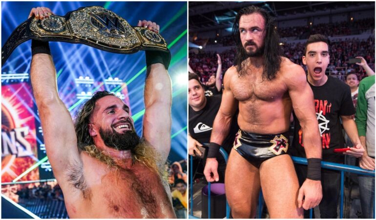 Seth Rollins retuvo el WHC ante Drew McIntyre / Foto: Cortesía WWE