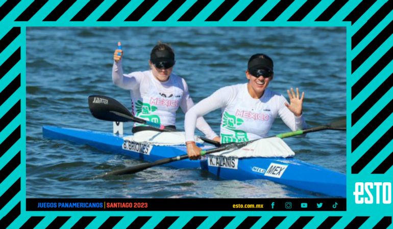 karina Alanis y Beatriz Briones se colgaron el oro. Foto: @Conade