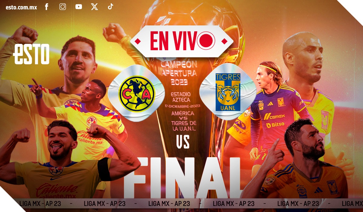 Este domingo habrá campeón, a qué hora y en qué canales puedes ver el duelo  América Vs. Tigres