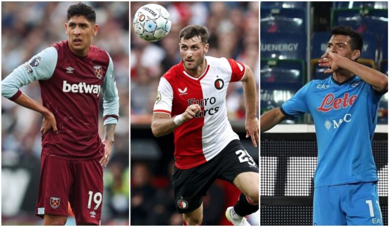 Algunos mexicanos brillaron en Europa este 2023. FOTOS: INSTAGRAM