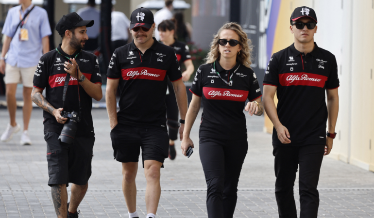Bottas y Guanyu fueron los pilotos de 2023 / Foto: Reuters
