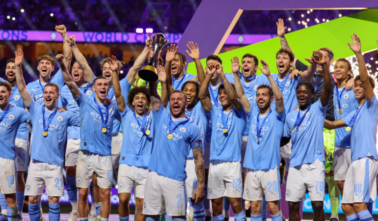 El City no tuvo dificultad para vencer al campeón de Libertadores / Foto: AFP