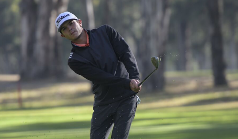 El golfista mexicano Raúl Pereda logro su tarjeta al PGA Tour. Foto: Cortesía