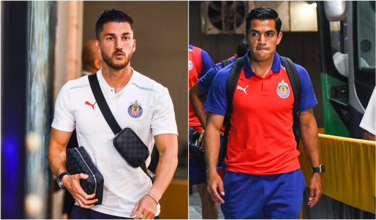 Hiram Mier y Jesús Sánchez serían bajas en Chivas / Foto: Mexsport