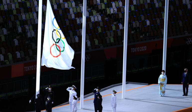 La bandera olímpica nuevamente aparecerá con algunas delegaciones en Juegos Olímpicos. FOTO: Mexsport