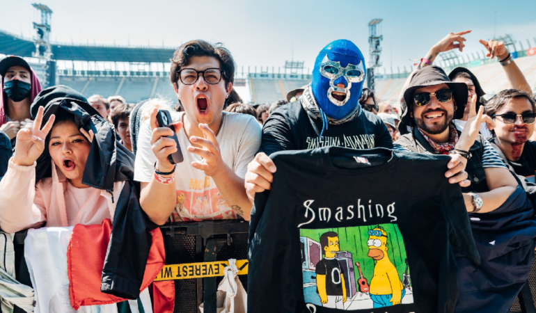 La lucha libre ya es de gran importancia en los festivales de música / Foto: @TWIAV_Mx