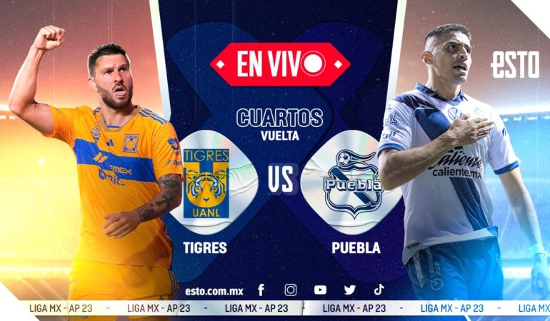 Tigres vs Puebla: Sigue EN VIVO las mejores acciones de los cuartos de final de vuelta