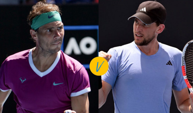 Nadal y Thiem se medirán. FOTO: CORTESÍA en Brisbane